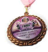 2.5" Personalized Loser Medallion